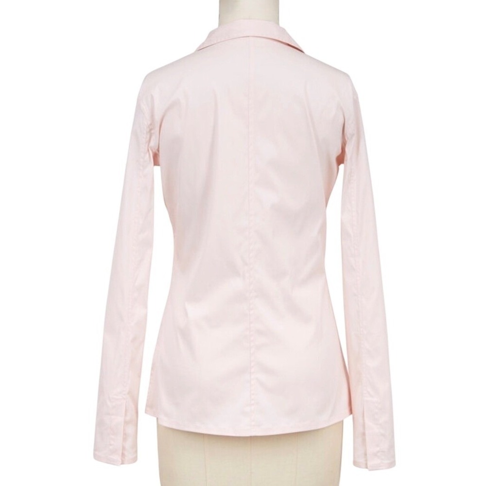 Lis Lareida Catharina Light Pink Stretch Cotton Blouse Size 38EUR  6-8US W433 - Picture 2 of 10